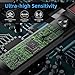 Hidden Camera Detector, Anti-Spy Detector, Indoor Bug Detector Electronic Sweeper, GPS Tracker Detector, RF Signal Detector, 5 Levels Adjustable Sensitivity Wireless Hidden Devices Finder