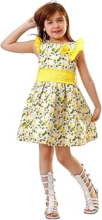 Stellina Girls Midi Cotton Dress