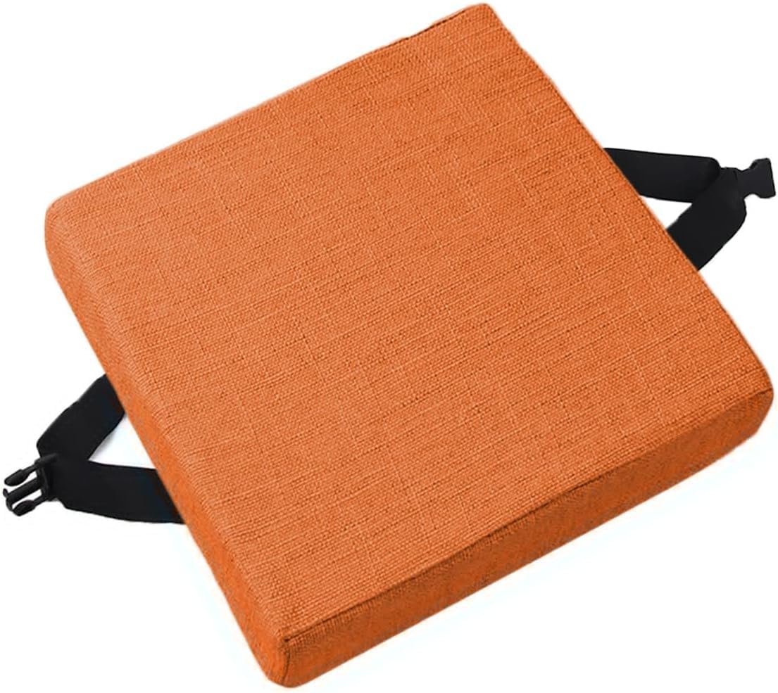 Uyeoco O12 Seat Pads For Dinin Chairs,25X25,28X28cm,30X30cm,35X35cm,40X40cm,45X45cm,50X50cm Adjustable Kitchen, Office And Garden Chair With Ties Non Slip Comfortable Cushion(,35X35x3cm)