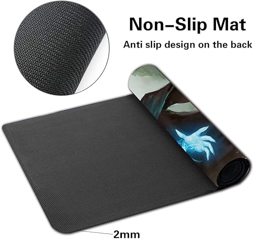Miniatura 4 de Juego de Mesa MTG Alfombrilla de Juego Tamaño 60X35 cm CCG Compatible para MTG CCG RPG Juego de Cartas Coleccionables (JACE-The-Mind-Sculptor)