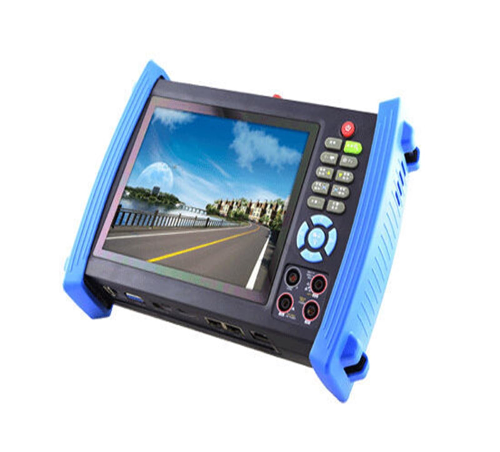 Monitor testera CCTV, Tester CCTV 7 w 1 7 "pojemnościowy ekran dotykowy Monitor LCD 1080P Tester kamery IP AHD/TVI/CVI Tester CCTV POE IPC8600MOVTs
