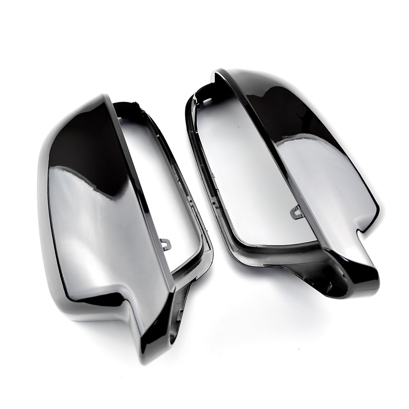 Specchietto retrovisore dell'automobile Per A4 B8.5 S4 2011-2016 A3 8P 2010-2013 A5 S5 2010-2016 Sinistra Destra Lucido Nero Specchietto Retrovisore Coperchio(Nero)
