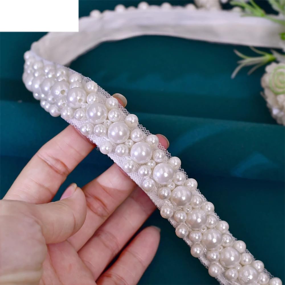 Cinturón de novia largo de perlas para boda, accesorios de boda, cinturones de dama de honor para vestidos de boda