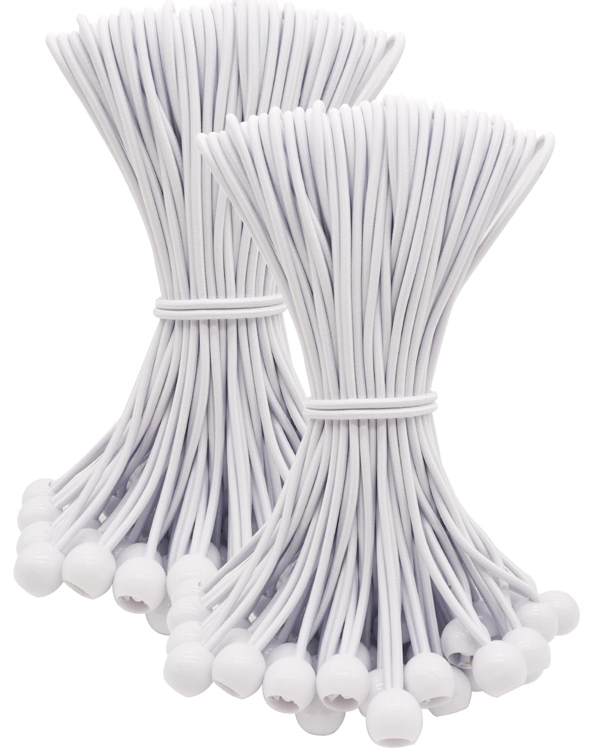 WMZOBH Spanngummis mit Kugel 25cm - 100 Stück Planenspanner