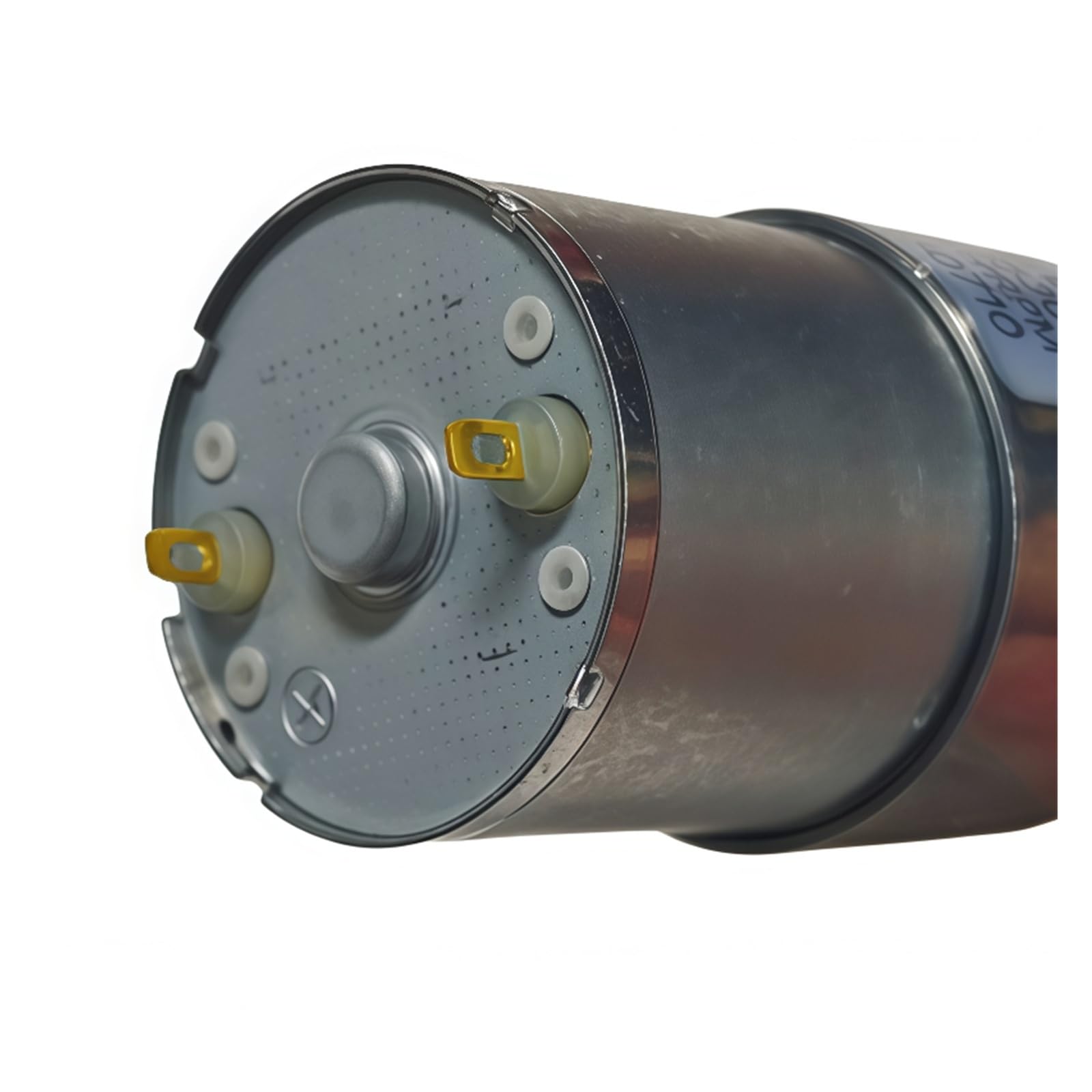 JGB37-3530 Moteur à engrenages 12 V 24 V CC 37 mm Boîte de vitesses entièrement en métal, moteur à couple élevé 7-600 tr/min avec arbre de sortie excentrique pour robots à faire soi-même (support de