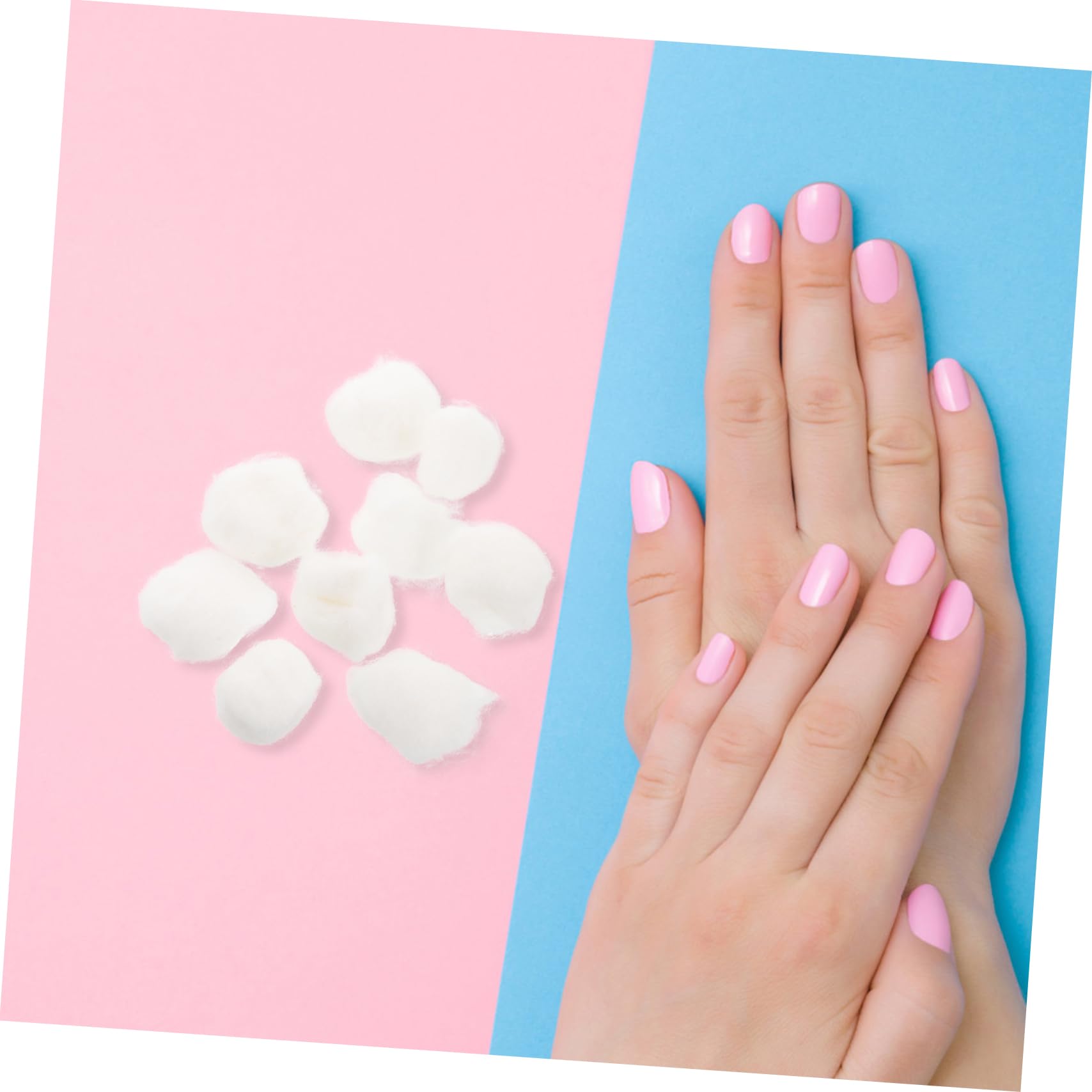 Healeved Bolitas de Algodón Puro de Color white para Desmaquillar y Cuidado de Uñas, Suaves y Absorbentes, 500g, Uso Doméstico | Suaves y Ligeras, Uso Doméstico, Formato Desechable, para Piel y Limpieza Diaria