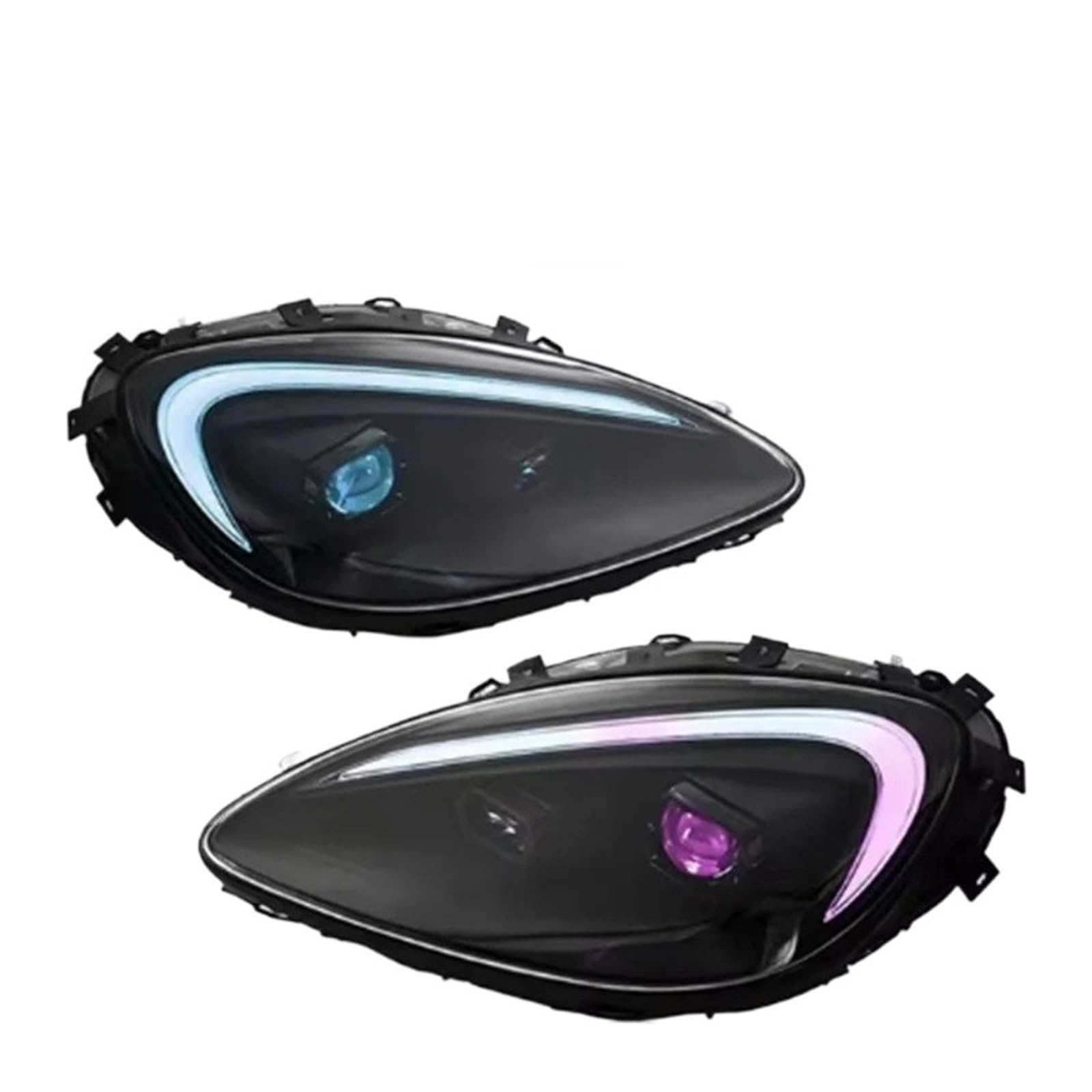 Car Headlight Assembly For Chevrolet For Corvette C6 For Grand For Sport Z06 42 2005-2013 Headlamp Headlights Assembly 7 Hardtop Front Head Lights