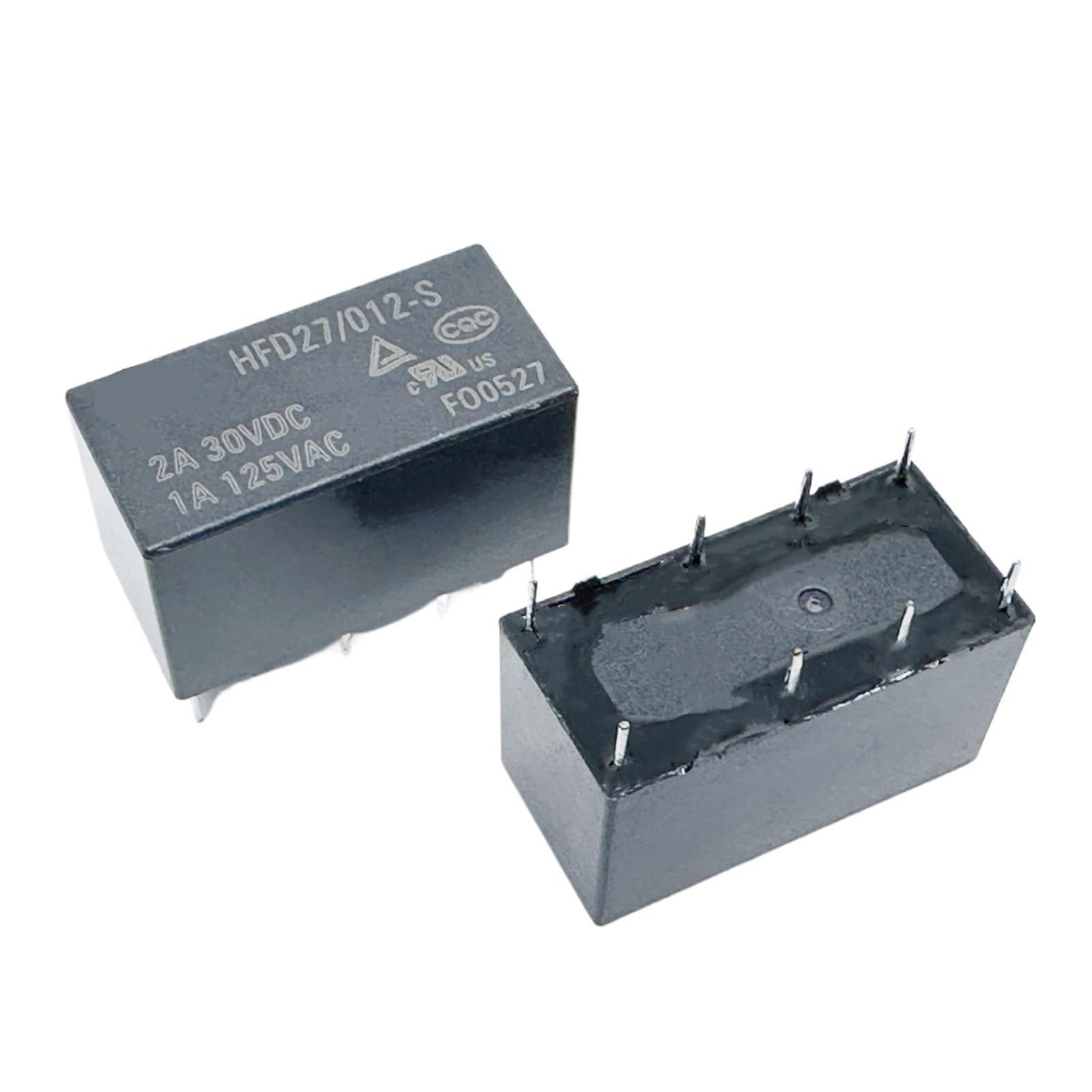 Yzwrwrmktb One Color 1Pc Hfd27 012-S 12V Relay 8Pins