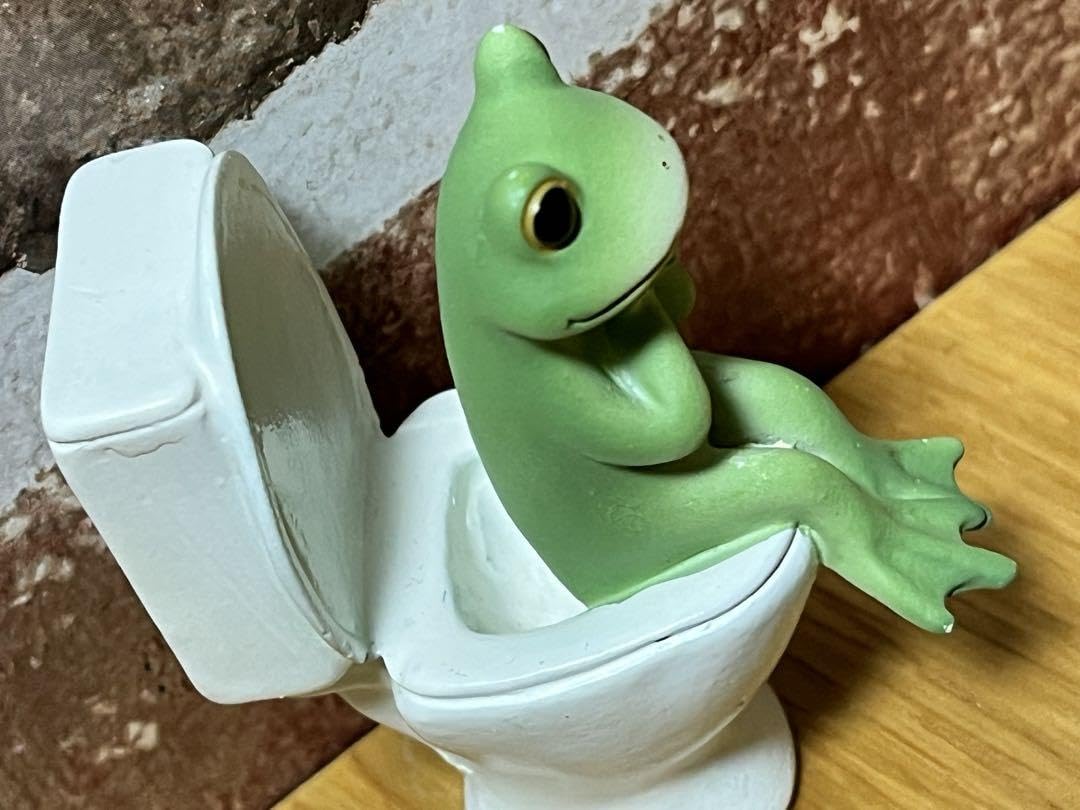 Amazon.co.jp: ダイカイ コポー カエル お風呂 トイレ