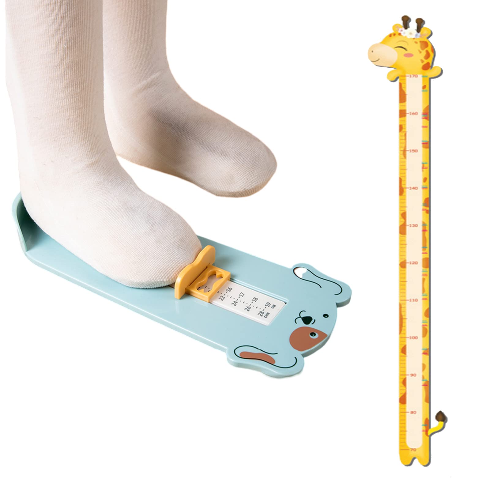 Buy BYBEO 2 PCS of Baby Foot Measuring Device Children's Baby Feet Shoe