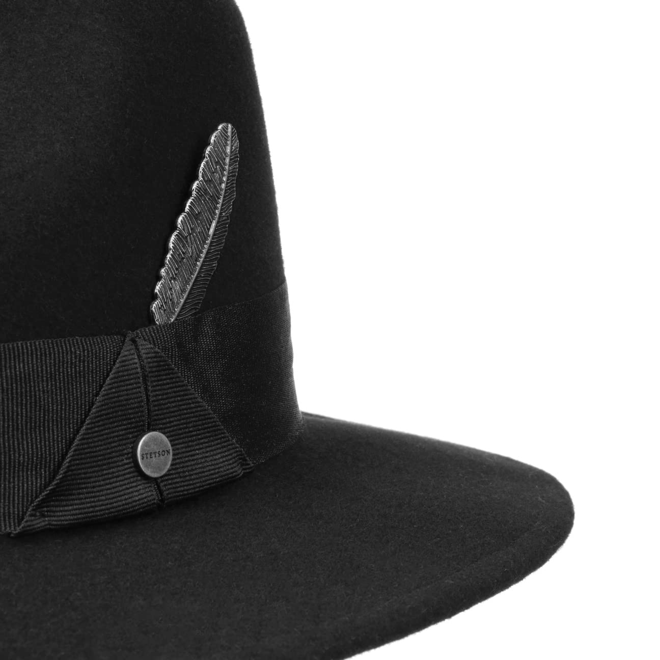 Stetson Vencaster Traveller Sombrero Fieltro de Lana Asahi Guard Unisex Todo el ano