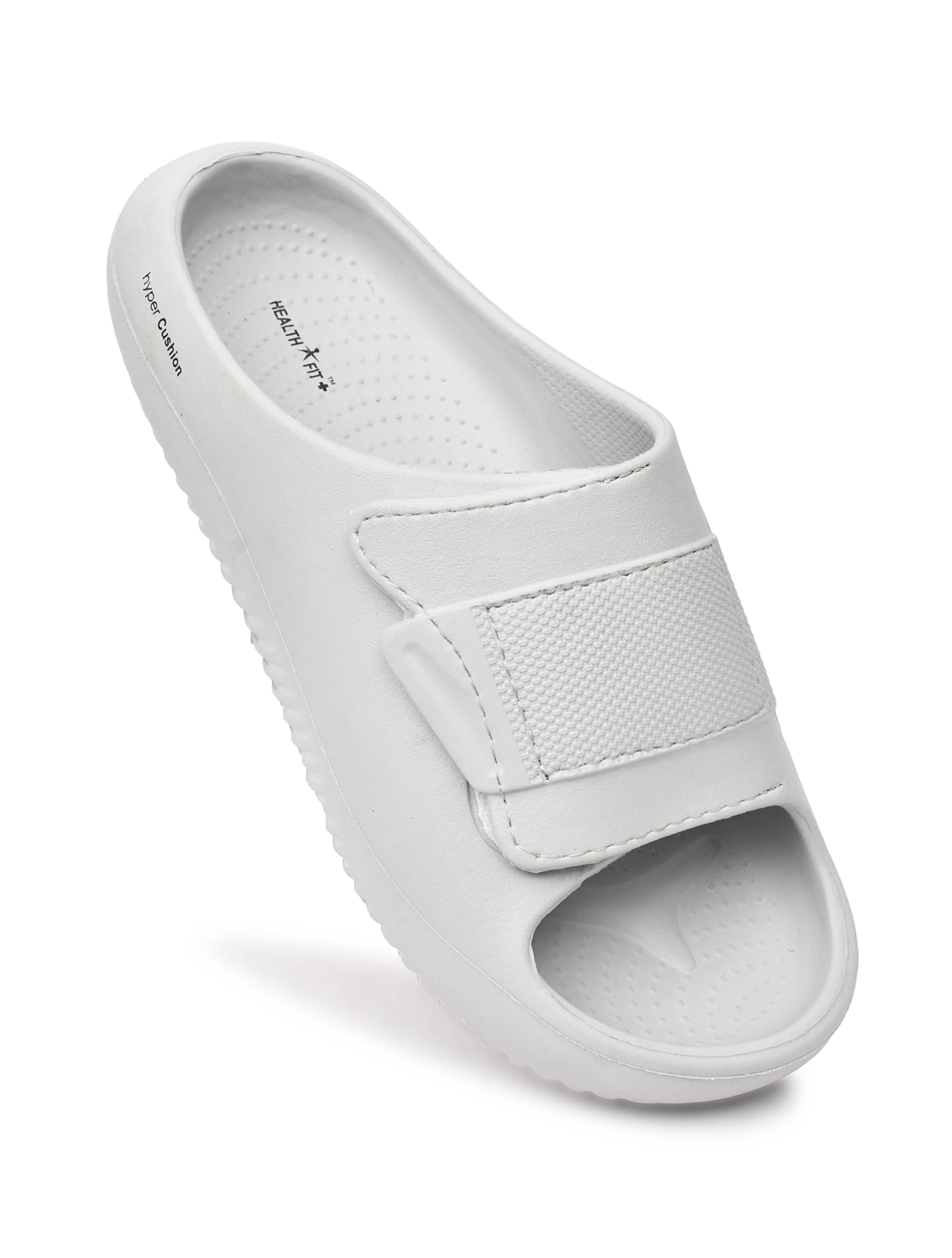 health fit Extra Soft Premium Classic Cushion Sliders/Slippers with Cushion FootBed for Adult & Comfortable Light Weight Anti-SkidWaterproof Stylish Flip Flops for Men's HF152-picture-37