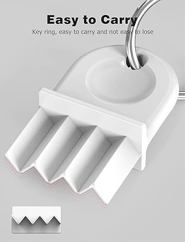 Paquete de 5 llaves dispensadoras de papel higiénico universal+2 llaveros