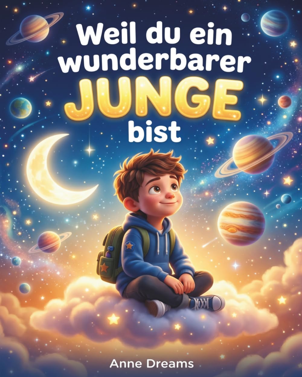 Weil du ein wunderbarer Junge bist: Ein besonderes Kinderbuch über Mut, innere Stärke und Selbstvertrauen für Jungen ab 5 JahrenAnne