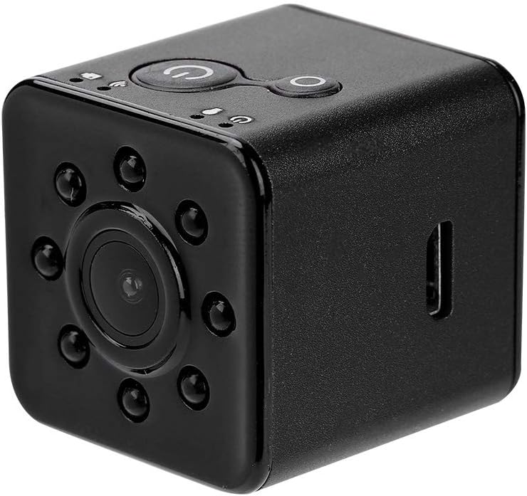 Elerose 12MP Mini Camera,Portable Mini 1080P HD Infrared WiFi Action