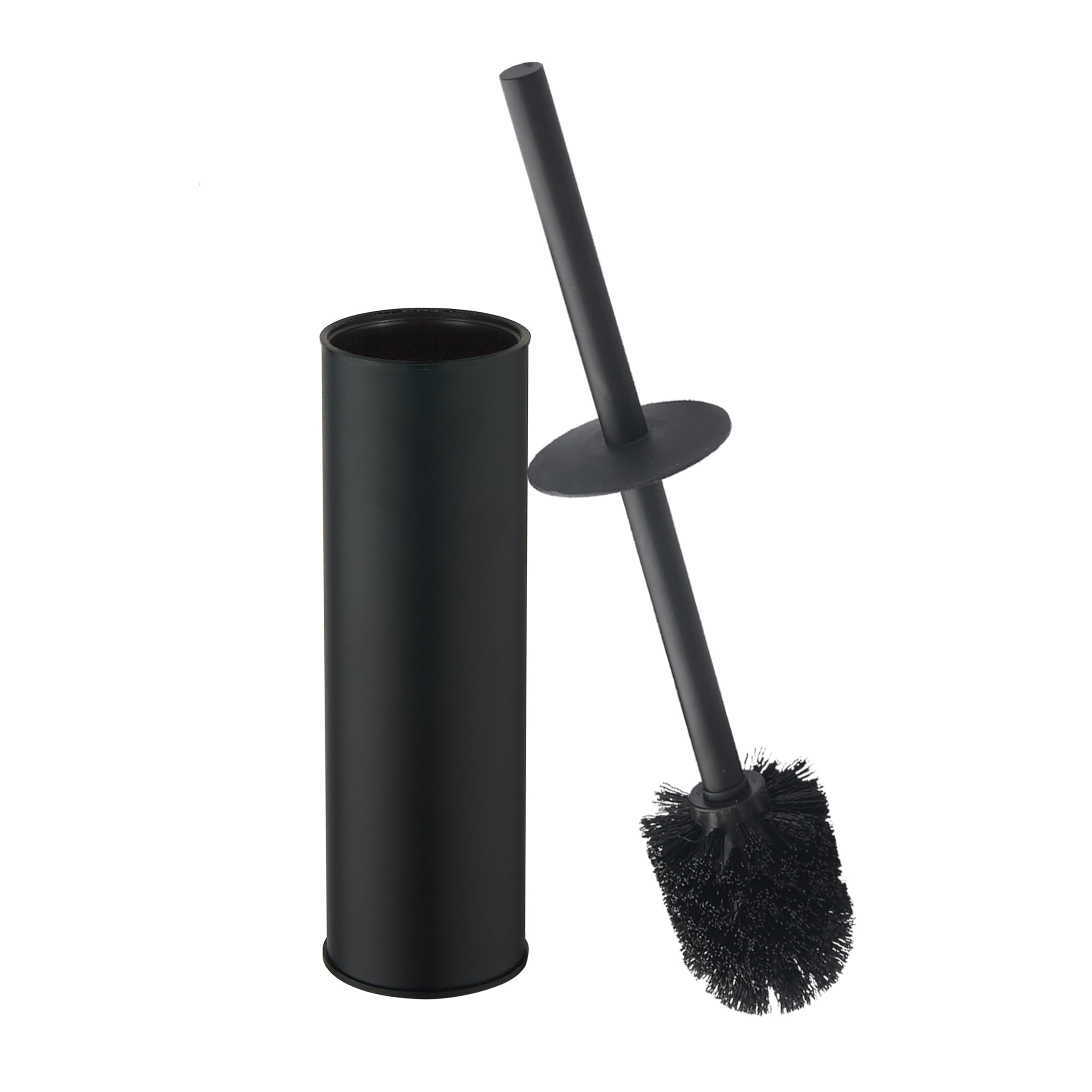 KLDKLD Toilet Brush and Holder Set Premium Material Toilet Bowl Cleaner Free Standing Toilet Bowl Brush and Holder