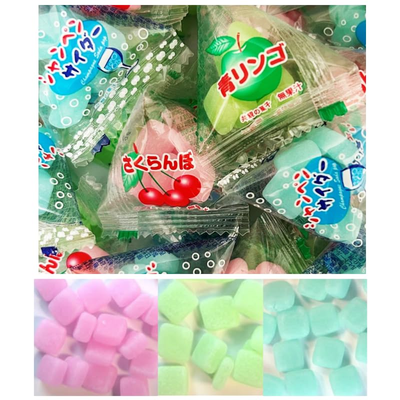 Amazon.co.jp: もちあめミックス500g 餅飴 餅菓子 駄菓子 3種アソート