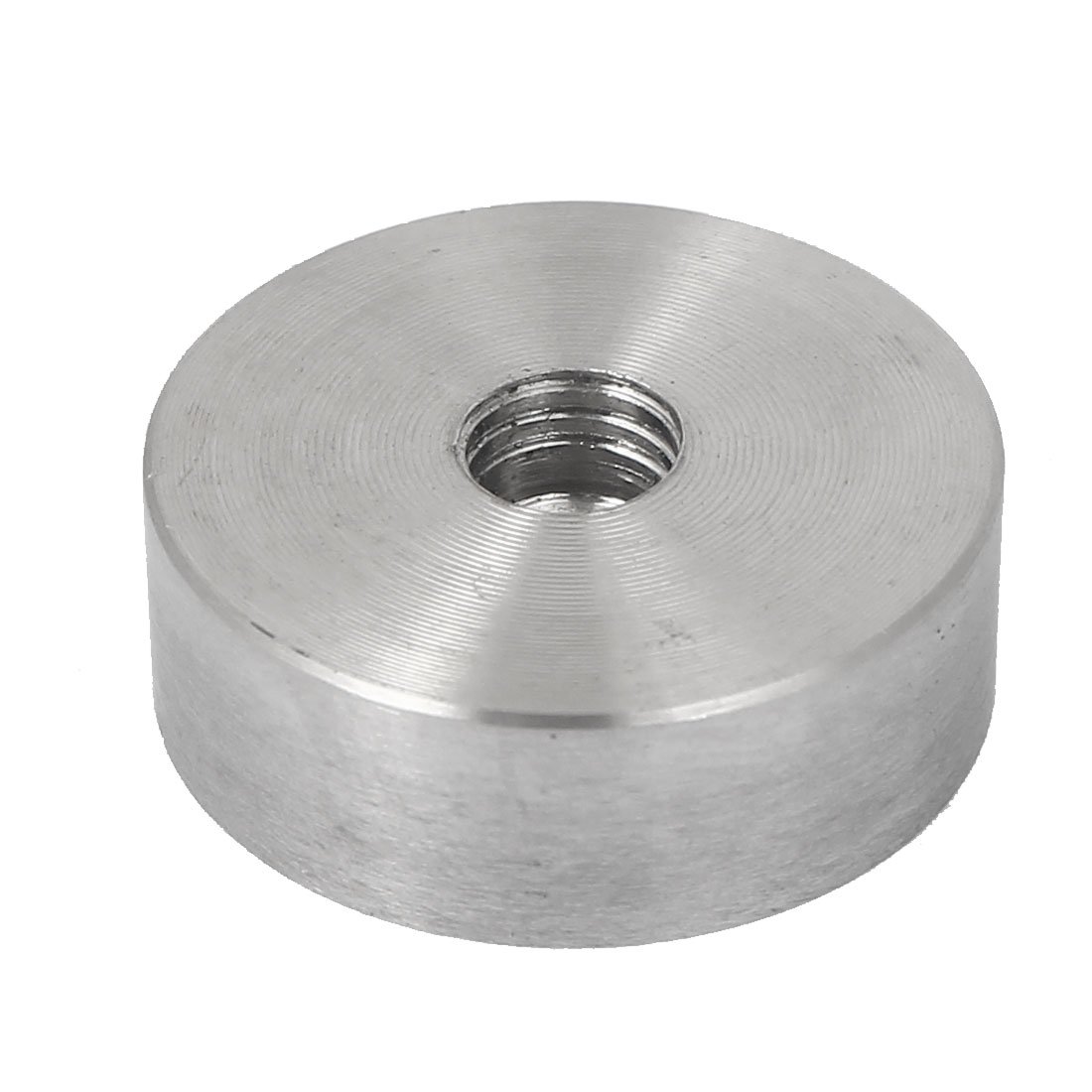 8mm Thread Dia Screw on Stainless Steel Furniture Cabinet Foot Glide — view 2