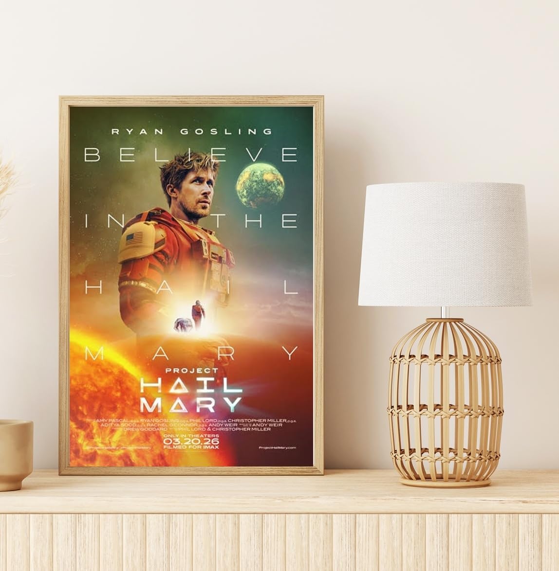 Amazon.co.jp: 映画ポスター プロジェクト ヘイルメアリー 11×17インチ