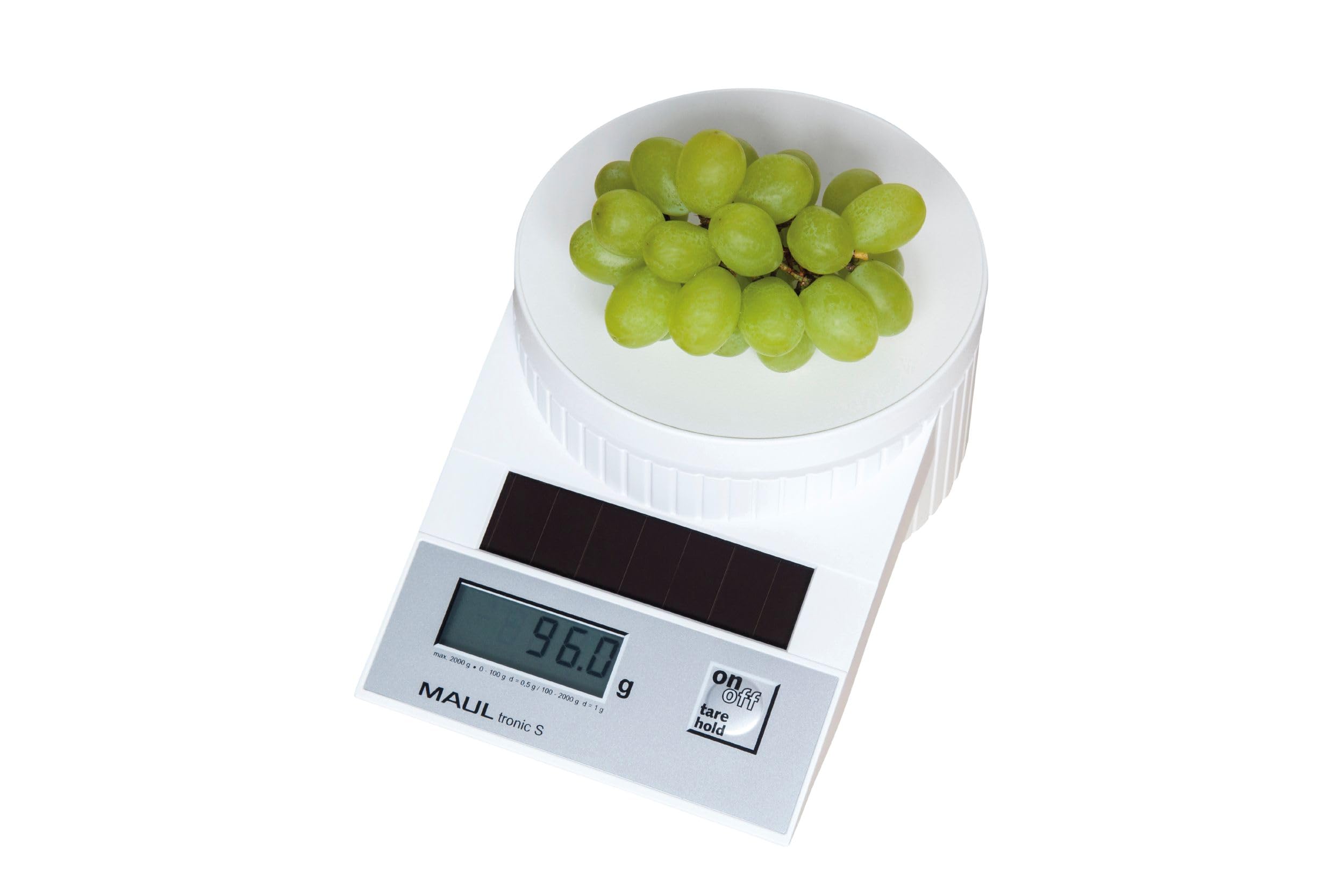 Pèse-lettre solaire 2000 g Blanc Maul 15120
