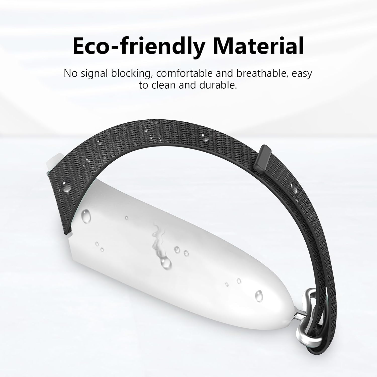 HZLucki Controller Grips Compatible with Meta Quest 3S/Quest 3 Accessories, Adjustable Knuckle Straps Fits Most Hands, Soft Hand Cover for Official Charging Dock Battery (black) - Image 3