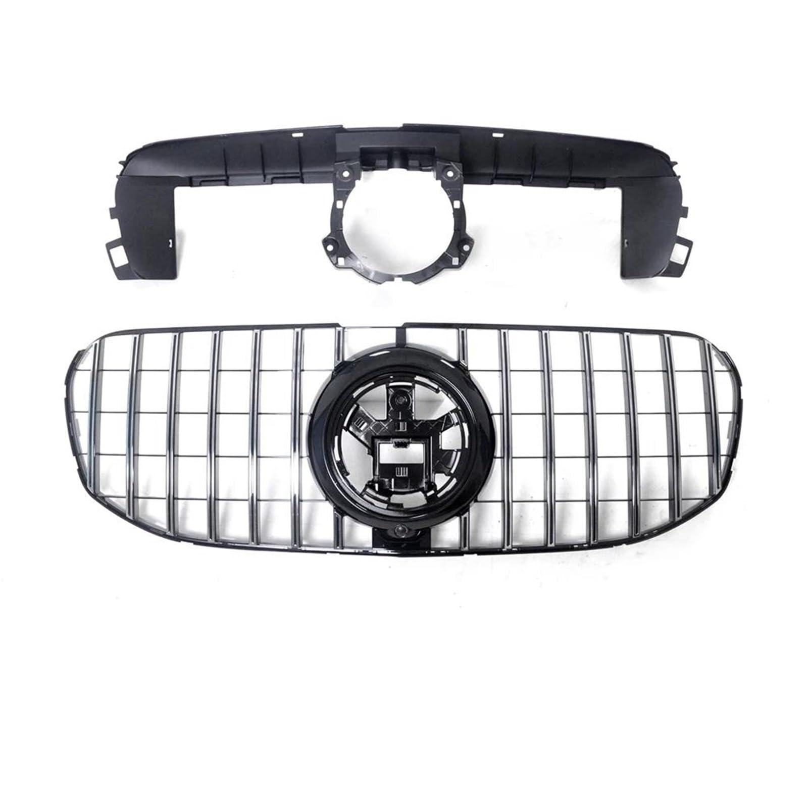 Calandre Mercedes Benz GLS X167 argent avec support de grille