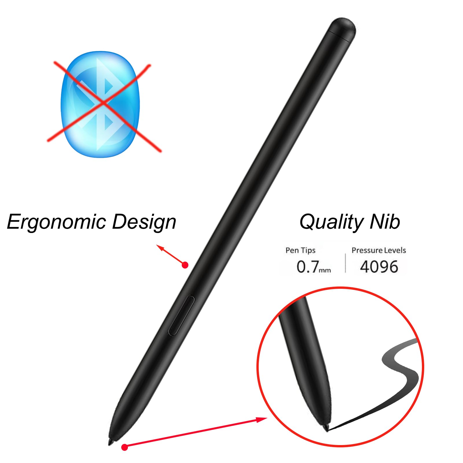Amazon.com: 2 Pack Tab S10 Ultra S Pen Replacement for Samsung