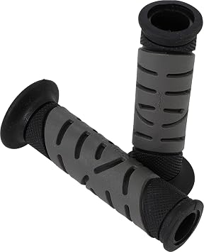 Pro Grip 719bkgyoe Blk/gry Model 719 Sportbike Grips Pg Open Ended