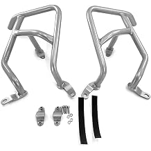 Motorcycle Crash Bar Compatible With NC750X 2021 2022 2023 Motorcycle Highway Engine Guard Crash Bar Bumper Accessories Black Silver Race Rail