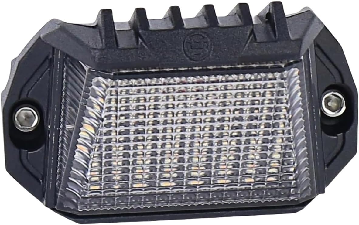 LED Porch Light with 1300LM White/1000LM Amber 12V Exterior RV Lights Replacement Kits for RV Trailers