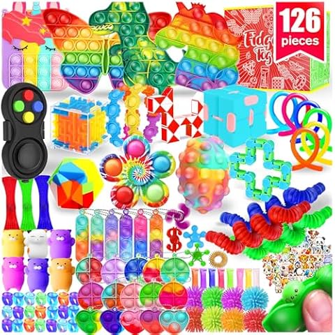 VNAMO 126-Piece Fidget Toy Set Cover
