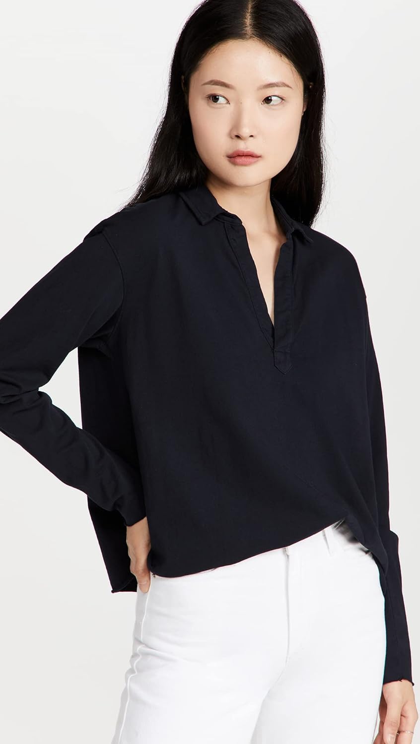 Frank & Eileen Women's Popover Henley Tee - Image 2