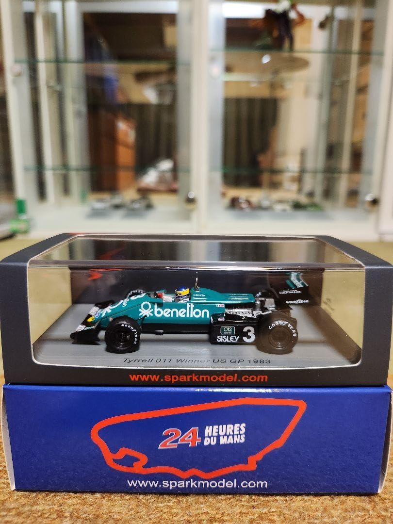 Amazon | 1/43 Spark Tyrrell 011 アメリカGP 1983 | ミニカー・ダイ