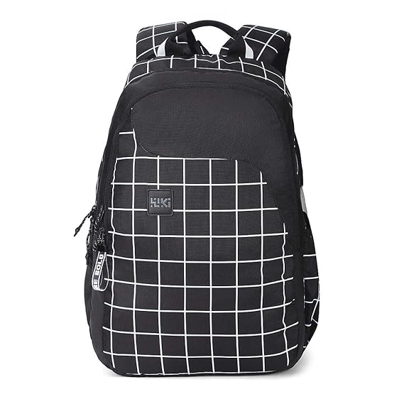 Wildcraft 29.5 Ltrs Pack 1 Checks Black Casual Backpack (12239_Checks_Black)(HxWxD : 18.5x13.5x7)(inches)