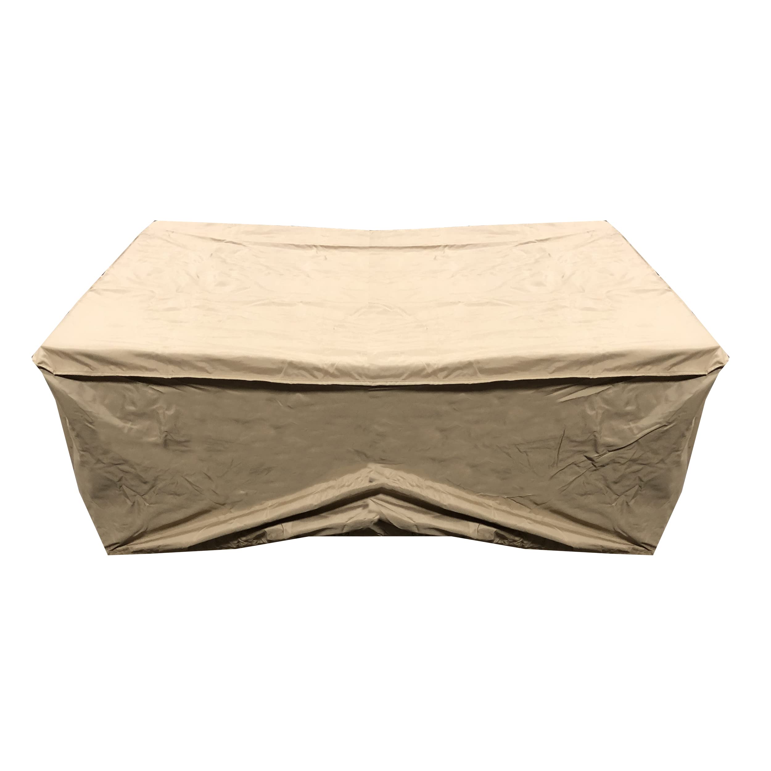 Oakland Living 8240-5232-COVER Rectangular Polyester 52-in Weather Resistant Tan Fire Coffee Outdoor Table Cover