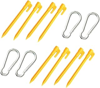 BESPORTBLE 1 Conjunto Estaca De Acampamento Estaca De Acampamento Estaca De Titânio Estacas De Estacas De Praia Estacas De Praia Estacas De Estacas Estacas De Estacas Estacas De Praia