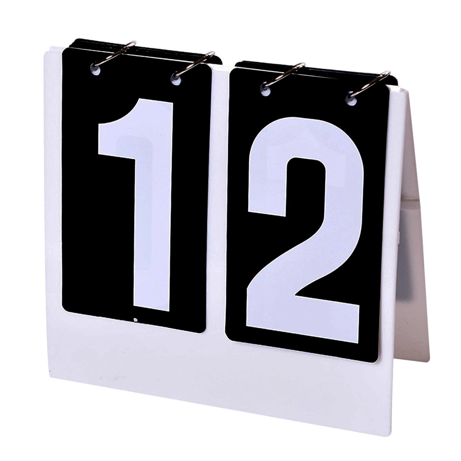 Basketball Flip Scoreboard Durable Tabletop for Soccer Badminton Competition-image-0