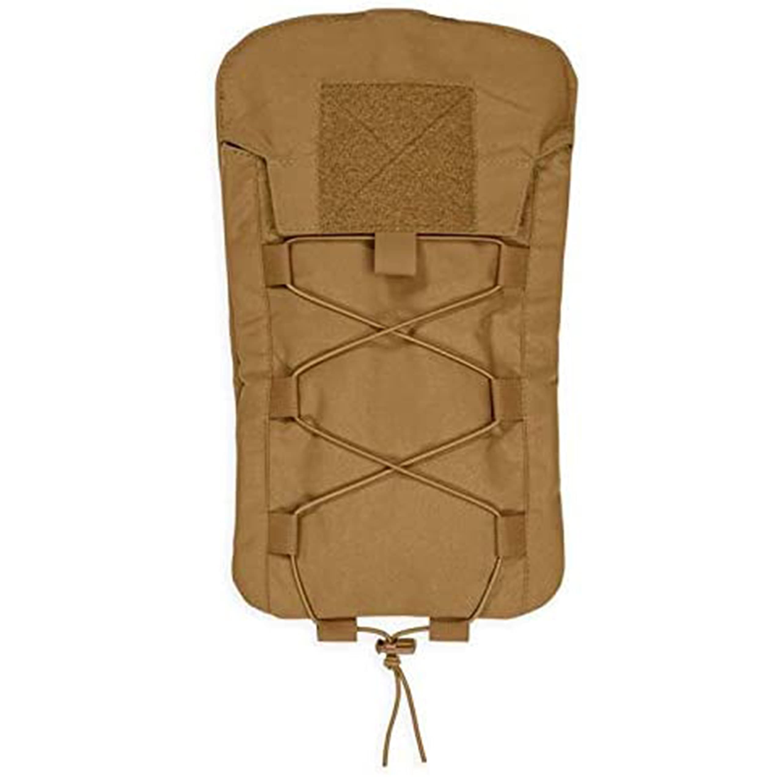 Chase TacticalLarge Hydration Pouch – Lightweight – for Single 3 Liter (100 oz) Bladder – Attaches with Back MOLLE – for Military, Law Enforcement, Medical, Combat Training – Unisex