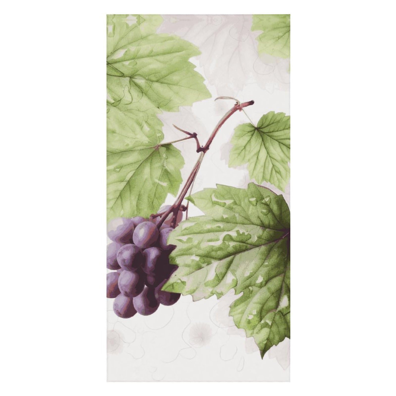 Beautiful Grape Leaves Beach Towel Extremely Soft Oversized Towels Lightweight Sports Absorbent Bath Towel Suitable 160"x80" for Swimming Camping Beach