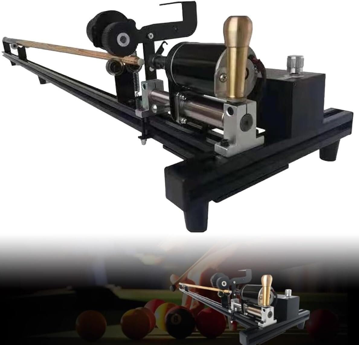 Snooker Cue Tips Clamp Repair Tool, Snooker Cue Repair Kit, Snooker Cue Stick Repairer,for Billiard Cue Tip Clamp Repairing, Change Copper Hoop, Club Straightening and Leather Replacement