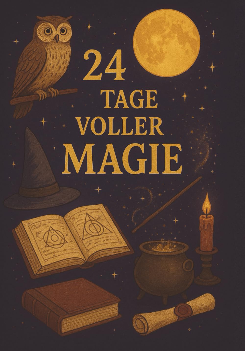 24 Tage voller Magie - Adventskalender: Ein magisches Adventsbuch voller Licht, Zauberei und winterlicher Geheimnisse – Magische Weihnachten
