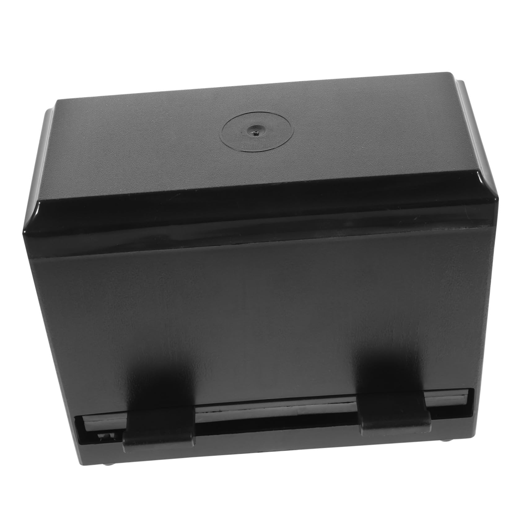 Automatische Push-type Strohhalmbox Schwarz Langlebiger Pipetten-aufbewahrungsbehälter Praktischer Trinkhalmspender für Cafés Milchtee-shops und Gastronomie Stabiles Material
