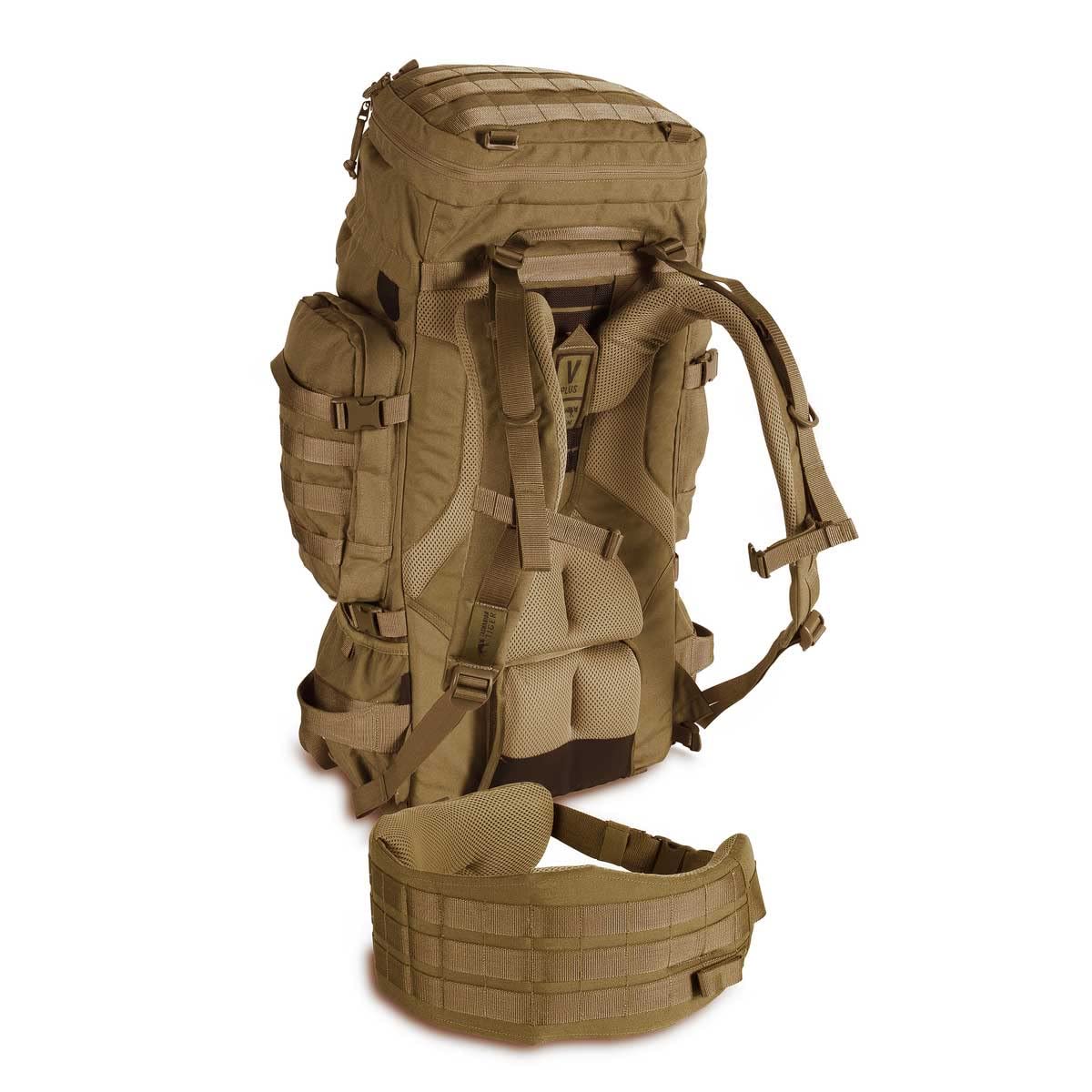 Tasmanian Tiger TT Raid Pack MKIII Sac à Dos Militaire 52 litres Ceinture Hanche Amovible Molle