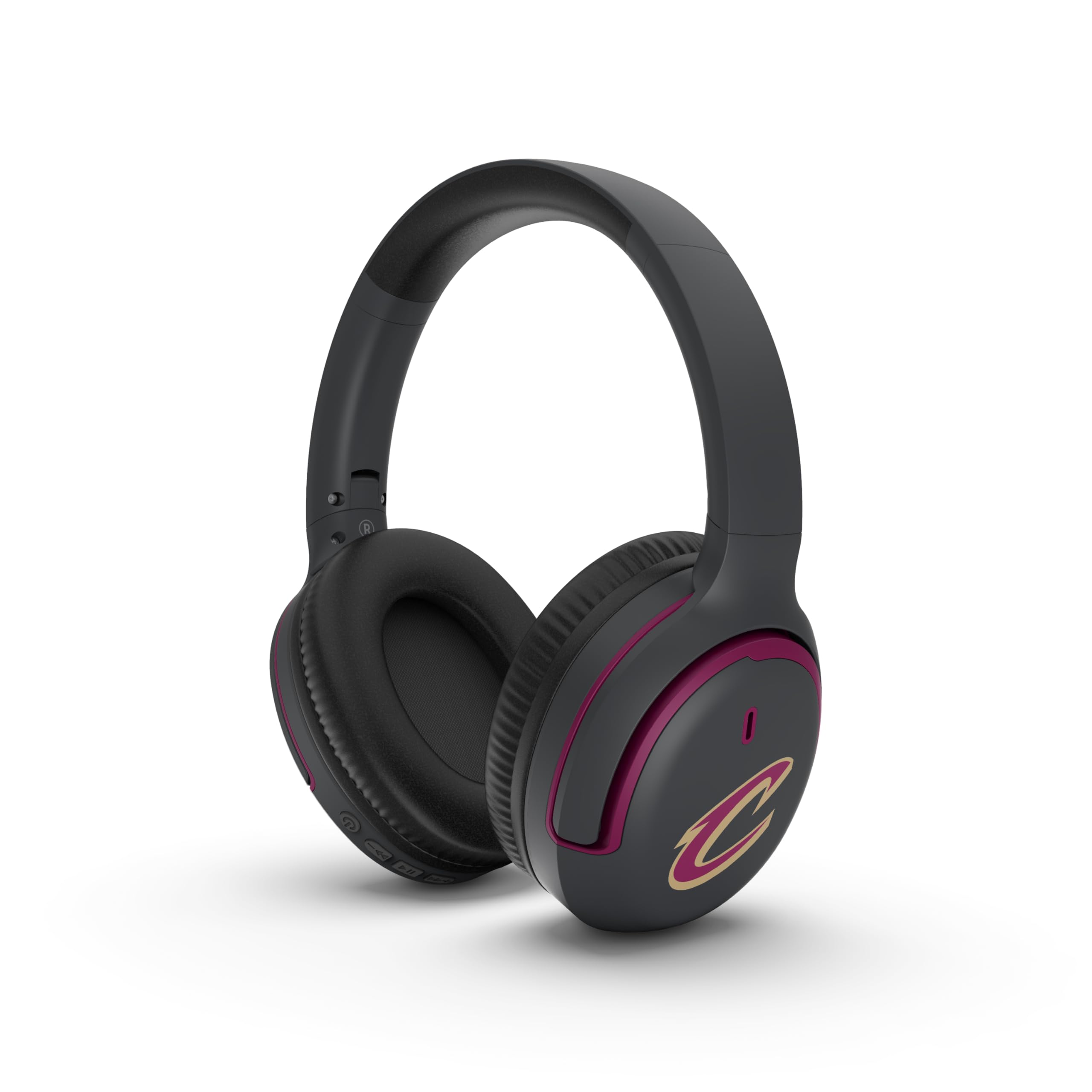 SOAR NBA Active Noise Cancelling Over the Ear Headphones, Cleveland Cavaliers