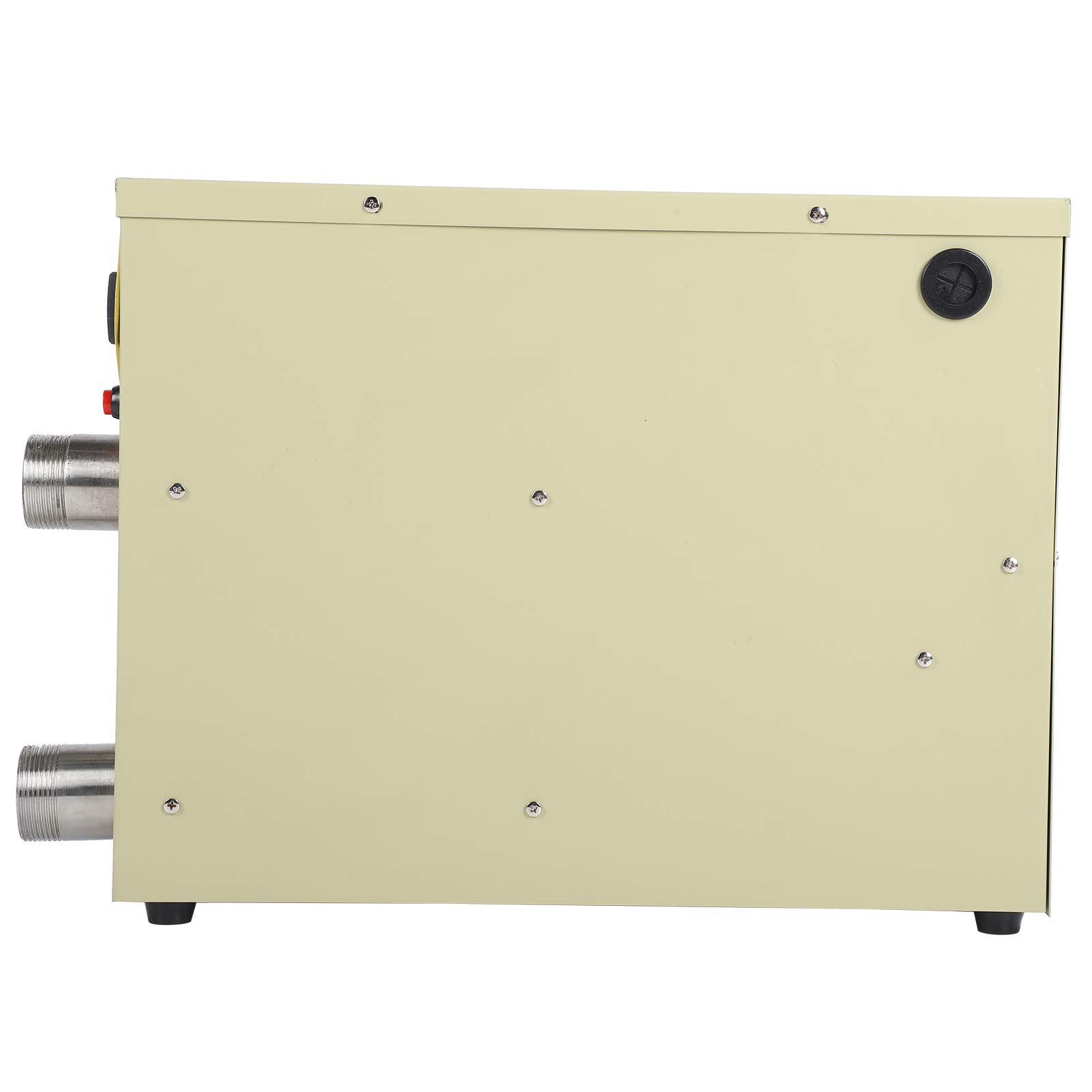 CHICIRIS Elektryczny Podgrzewacz Wody 220 V 5,5 KW Termostat Maszyna Grzewcza do Małych Basenów, Gorących źródeł, Hydroterapii, Trwała Stal Nierdzewna