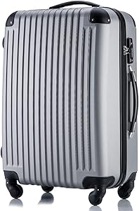 [トラベルデパート] 超軽量スーツケース TSAロック 機内持込み LCC対応 ファスナータイプ