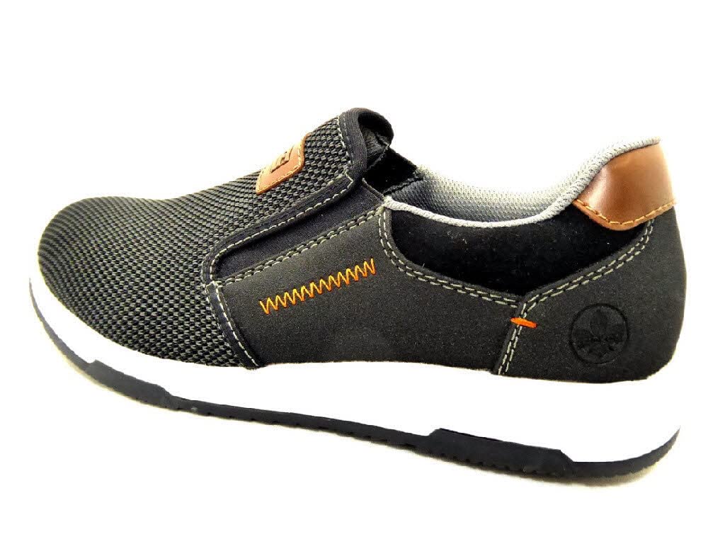 Rieker Herren Slip-On Sneaker B3450, Männer Halbschuhe