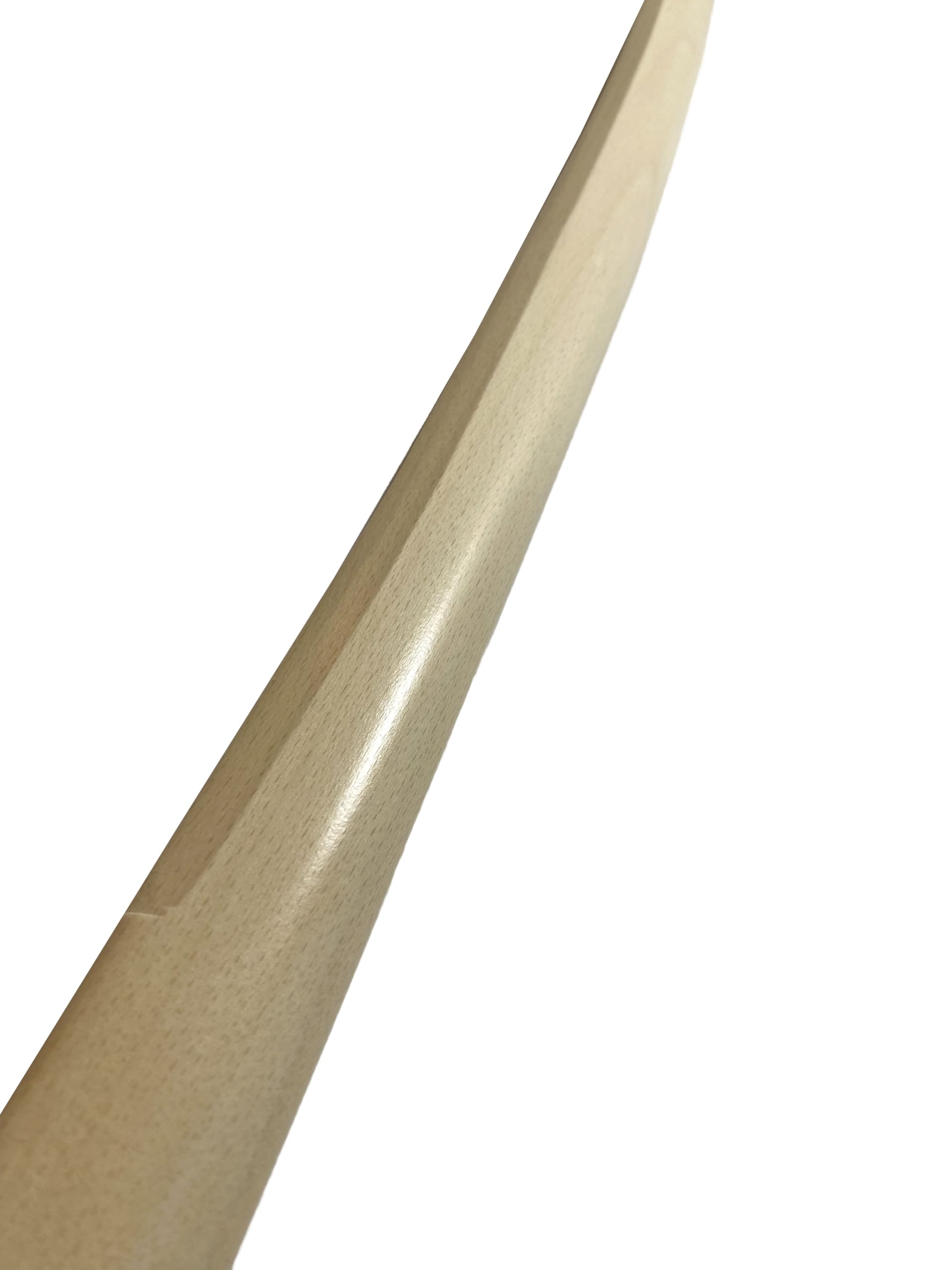 Bokken - Épée Courte en Chêne Blanc de 80 cm Avec Tsuba - Épée Japonaise en Bois pour Entraînement Aikido, Kenjutsu, Iaido