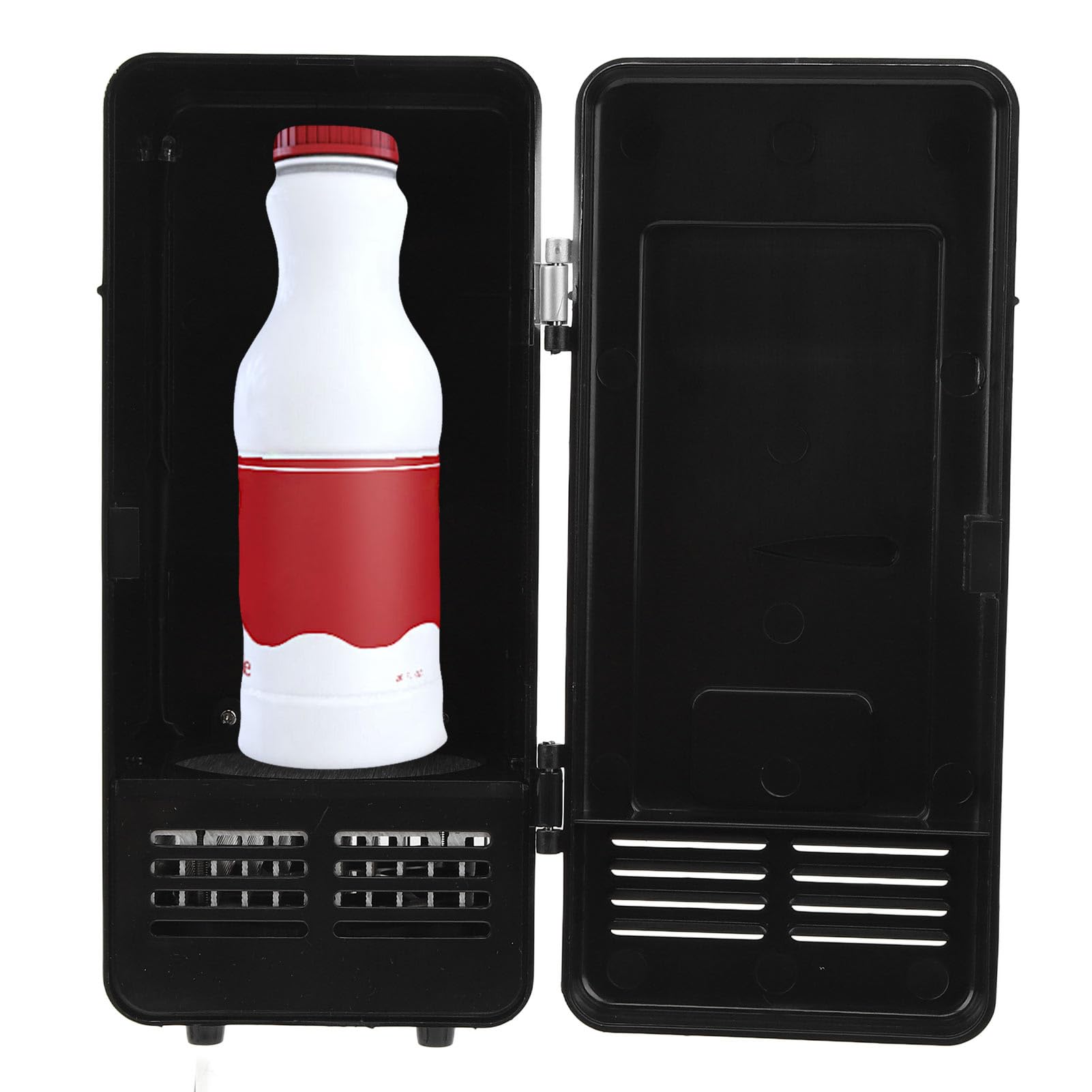 Mini Réfrigérateur Portable, capacité Spacieuse, Refroidissement à 360 Degrés, Double fonctionnalité, Performances Durables, Matériau ABS, Utilisation dans les Chambres,