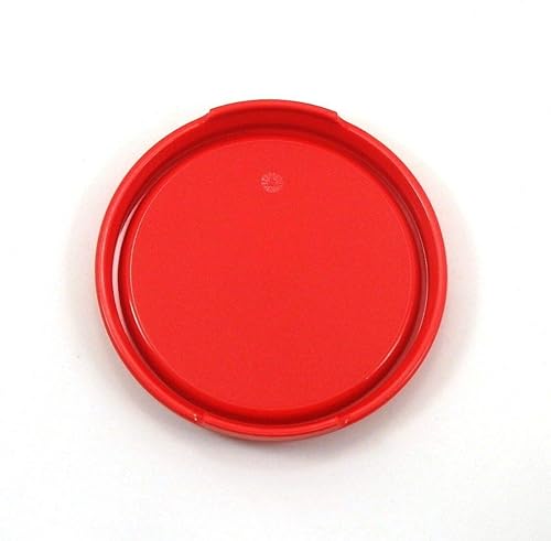 Miniatura 2 de Tupperware 1607 Modular Mates Round Reemplazo Tapa Sello Rojo